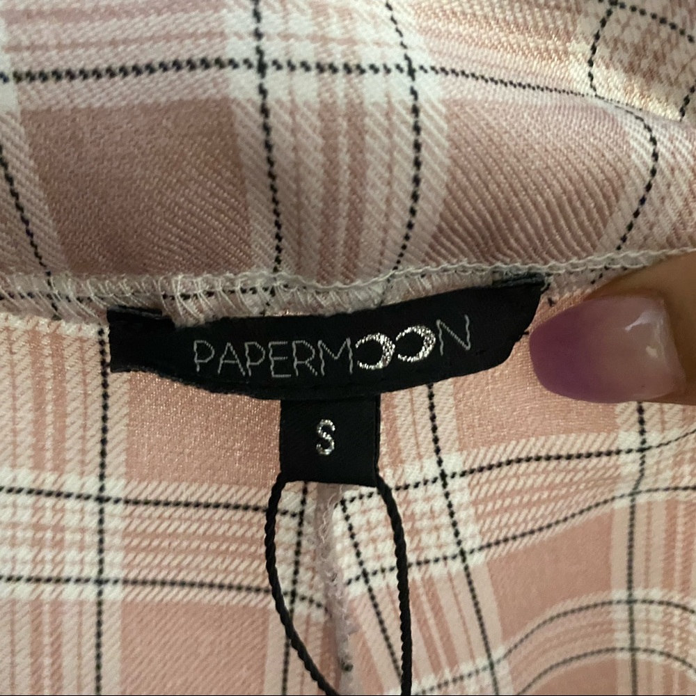 Pink Plaid Skort - Small - Picture 6 of 6